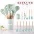 Cooking Non stick Pot Storage Barrel Wooden Handle Silicone Kitchenware 12 Piece Set Silicone Kitchenware 11 Piece Set Cooking Non stick Pot Storage Barrel Wooden Handle Silicone Kitchenware 12 Piece Set Silicone Kitchenware 11 Piece Set