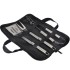 Manufacturer's spot wholesale BBQ grill set, household outdoor portable hand-held bag barbecue tool
