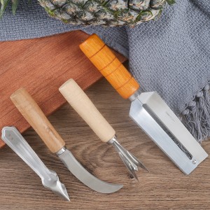 Pineapple shovel, pineapple removal, eye clip, seed digging fruit, sugarcane peeler, peeler, stainless steel pineapple knife