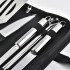 Manufacturer's spot wholesale BBQ grill set, household outdoor portable hand-held bag barbecue tool