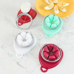 New multi-function egg slicer in stock Egg slicer Fancy split cut Preserved eggs egg slicer