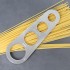 Stainless steel noodle measuring device, spaghetti measuring tool, measuring ruler, kitchen tool, spaghetti ruler, baking tool Stainless steel noodle measuring device, spaghetti measuring tool, measuring ruler, kitchen tool, spaghetti ruler, baking tool