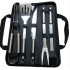 Manufacturer's spot wholesale BBQ grill set, household outdoor portable hand-held bag barbecue tool