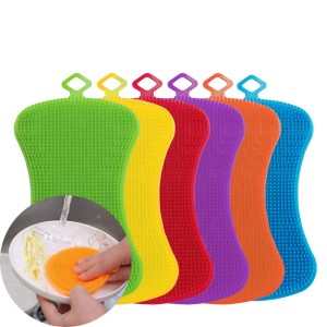 Creative PE pot, dish, bowl brush, soap type cleaning cloth