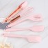 Nordic silicone spatula, German non stick pot spatula, household stir fry spatula, soup spoon, kitchenware set Nordic silicone spatula, German non stick pot spatula, household stir fry spatula, soup spoon, kitchenware set