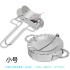 Factory direct sales 430 stainless steel dumpling maker dumpling mold dumpling skin mold dumpling making tool