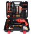 88 pieces of impact drill household electric tool set, multifunctional hardware gift combination set, toolbox