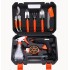 Hardware toolbox, garden gardening tool combination set, electric glue gun set, garden flower planting tool set Hardware toolbox, garden gardening tool combination set, electric glue gun set, garden flower planting tool set