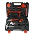 Household hardware tool set, electrician woodworking repair combination tool, level ruler, screwdriver repair set