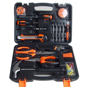 Manual hardware tool set, woodworking electric toolbox, household set, combination repair tool, gift set