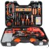 Factory direct sales of 128 household impact drill combination toolboxes, hardware tools, and electric tool sets