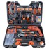 Factory direct sales of 128 household impact drill combination toolboxes, hardware tools, and electric tool sets