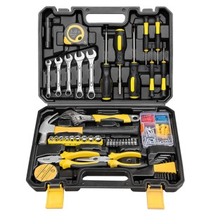 Manufacturer direct sales Habo home hardware tool set, manual toolbox combination, open-end wrench, screwdriver gift