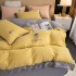 New washed cotton embroidery four piece set all cotton bedding, pure cotton bed sheets, bedsheets, beds, internet celebrity kits wholesale