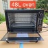 48L25L 15L 12L Multi functional Cross border Electric Oven for Home Use with Large Capacity and Reservation for Scheduled Baking