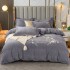 Autumn and Winter New Product Thickened Milk Velvet Embroidered 4-piece Set High Weight Velvet 4-piece Set Embroidered Bedding Set Wholesale