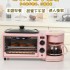 Cross border European standard three in one multifunctional household breakfast machine, Duoshi stove, mini electric oven, bread maker, coffee machine Cross border European standard three in one multifunctional household breakfast machine, Duoshi stove, mini electric oven, bread maker, coffee machine