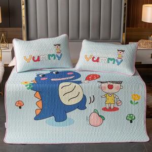 Latex cooling mat three piece set foldable student dormitory double air conditioning mat manufacturer wholesale one piece dropshipping