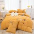 Autumn and Winter New Product Thickened Milk Velvet Embroidered 4-piece Set High Weight Velvet 4-piece Set Embroidered Bedding Set Wholesale