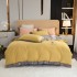 New all cotton washed cotton four piece set hotel light luxury embroidery bedding set 1.5m 1.8m bedsheet bedding