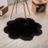 Imitation wool carpet plum blossom shaped carpet cushion sofa cushion circular chair cushion coffee table cushion bedroom door cushion living room cushion