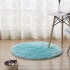 Cross border dropshipping plush circular carpet floor mat, Australian imitation wool carpet, indoor full decoration