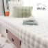 Internet celebrity cream style bubble velvet balcony bay window mat, four season anti slip sofa mat, rabbit plush tatami cushion, bedroom