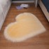 Love shaped imitation wool carpet, floor mat, mattress, sofa cushion, foot pad, plush living room, coffee table, sofa, bedroom