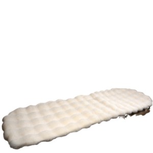 Temu Amazon's new bubble velvet car seat cushion rabbit plush warm winter three piece set plush seat cushion square pad