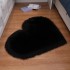 Love shaped imitation wool carpet, floor mat, mattress, sofa cushion, foot pad, plush living room, coffee table, sofa, bedroom
