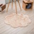 Cross border bedroom plum blossom shaped floor mat, plush living room, study, carpet, staircase mat, Australian imitation wool floating window mat