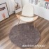 Cross border thickened circular carpet, computer chair, swivel chair, hanging basket, floor mat, living room, bedroom, study, home carpet, machine washable