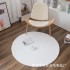 Cross border thickened circular carpet, computer chair, swivel chair, hanging basket, floor mat, living room, bedroom, study, home carpet, machine washable