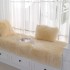 Plush floating window mat, window sill mat, imitation wool balcony mat, rustic tatami mat, thick anti slip sitting mat