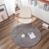 Cross border thickened circular carpet, computer chair, swivel chair, hanging basket, floor mat, living room, bedroom, study, home carpet, machine washable