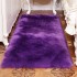 Amazon cross-border white plush carpet floor mat imitation wool bedroom blanket bay window home living room carpet