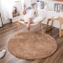 Cross border thickened circular carpet, computer chair, swivel chair, hanging basket, floor mat, living room, bedroom, study, home carpet, machine washable