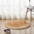 Cross border dropshipping plush circular carpet floor mat, Australian imitation wool carpet, indoor full decoration