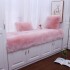 Plush floating window mat, window sill mat, imitation wool balcony mat, rustic tatami mat, thick anti slip sitting mat