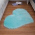Love shaped imitation wool carpet, floor mat, mattress, sofa cushion, foot pad, plush living room, coffee table, sofa, bedroom