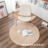 Cross border thickened circular carpet, computer chair, swivel chair, hanging basket, floor mat, living room, bedroom, study, home carpet, machine washable