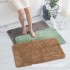 Cross border high plush thick floor mat carpet simple kitchen bathroom door mat bathroom anti slip mat absorbent foot mat