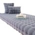 Internet celebrity cream style bubble velvet balcony bay window mat, four season anti slip sofa mat, rabbit plush tatami cushion, bedroom