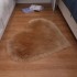 Love shaped imitation wool carpet, floor mat, mattress, sofa cushion, foot pad, plush living room, coffee table, sofa, bedroom