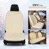 Car seat cushion winter plush wool car cushion short imitation rabbit plush warm car interior small waist car seat cover goddess style