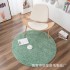 Cross border thickened circular carpet, computer chair, swivel chair, hanging basket, floor mat, living room, bedroom, study, home carpet, machine washable