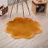 Cross border bedroom plum blossom shaped floor mat, plush living room, study, carpet, staircase mat, Australian imitation wool floating window mat