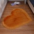 Love shaped imitation wool carpet, floor mat, mattress, sofa cushion, foot pad, plush living room, coffee table, sofa, bedroom