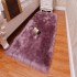 Amazon cross-border white plush carpet floor mat imitation wool bedroom blanket bay window home living room carpet