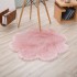 Imitation wool carpet plum blossom shaped carpet cushion sofa cushion circular chair cushion coffee table cushion bedroom door cushion living room cushion